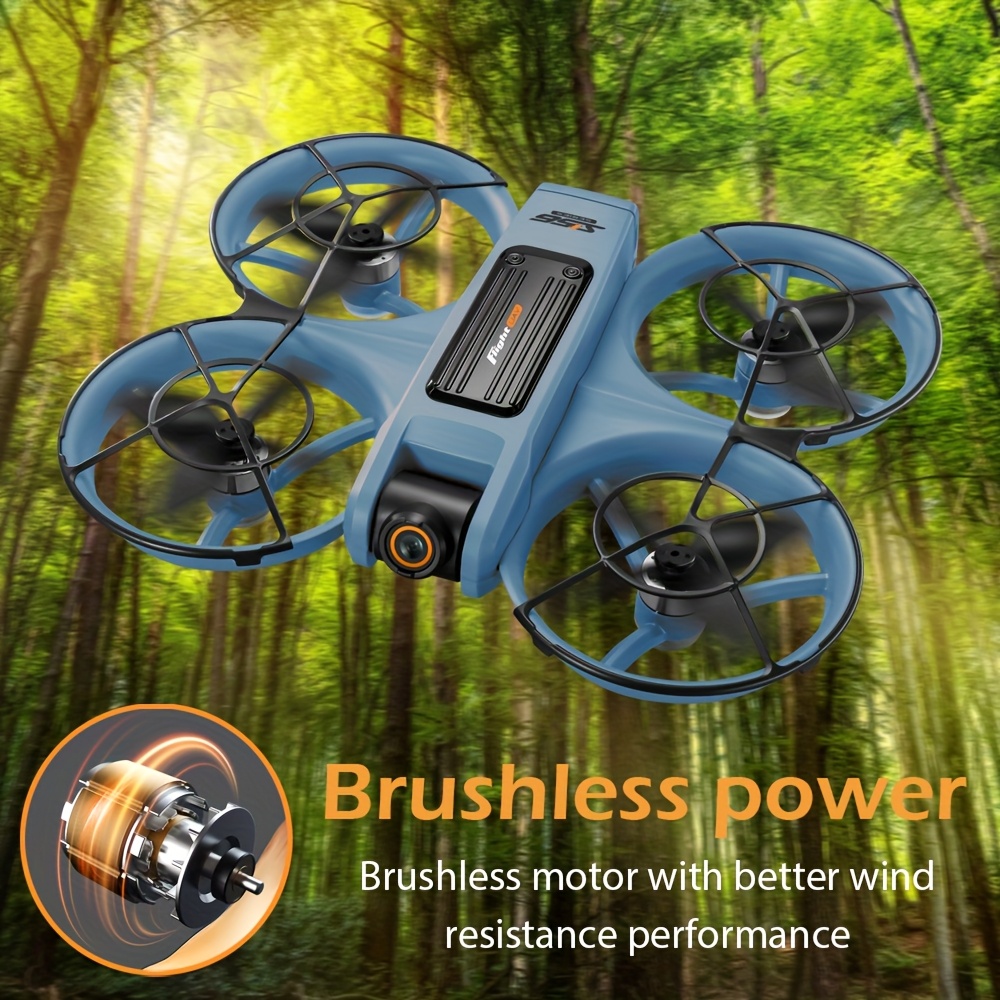 Dron S156 z optycznym przepływem, podwójna kamera ESC - bardziej kompleksowe kadrowanie, pilot zdalnego sterowania z ekranem - duży wyświetlacz 12,5 cm, silnik bezszczotkowy - mocny napęd, pozycjonowanie przez strumień świetlnym - stabilniejsze loty, swobodne przełączanie przerzedzenia na szybkość, regulowany tryb bezwładnościowy, nawigacja LED w ciemno, 360° ochrona - bezpieczny i antykolizyjny, odpowiedni dla dzieci i osób starszych, dron początkowej klasy,