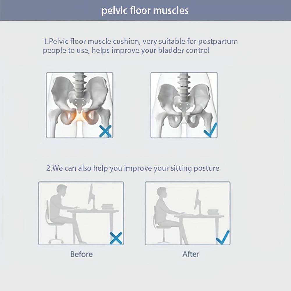 Trainer, Home Fitness Equipment, Cushion Type, Suitable for Pelvic Floor Exercises, Muscle Relaxation - Image 5