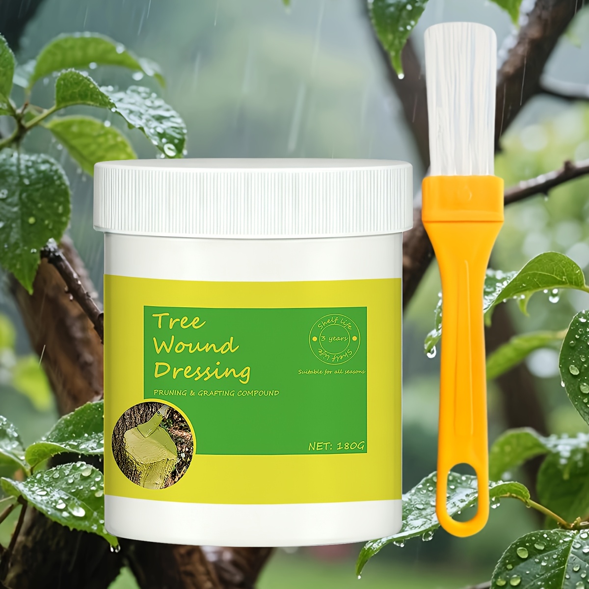 1pc Tree Grafting Seal Dressing - Fruit Tree Grafting Cut Paste, Tree Pruning Cut Treatment, Use