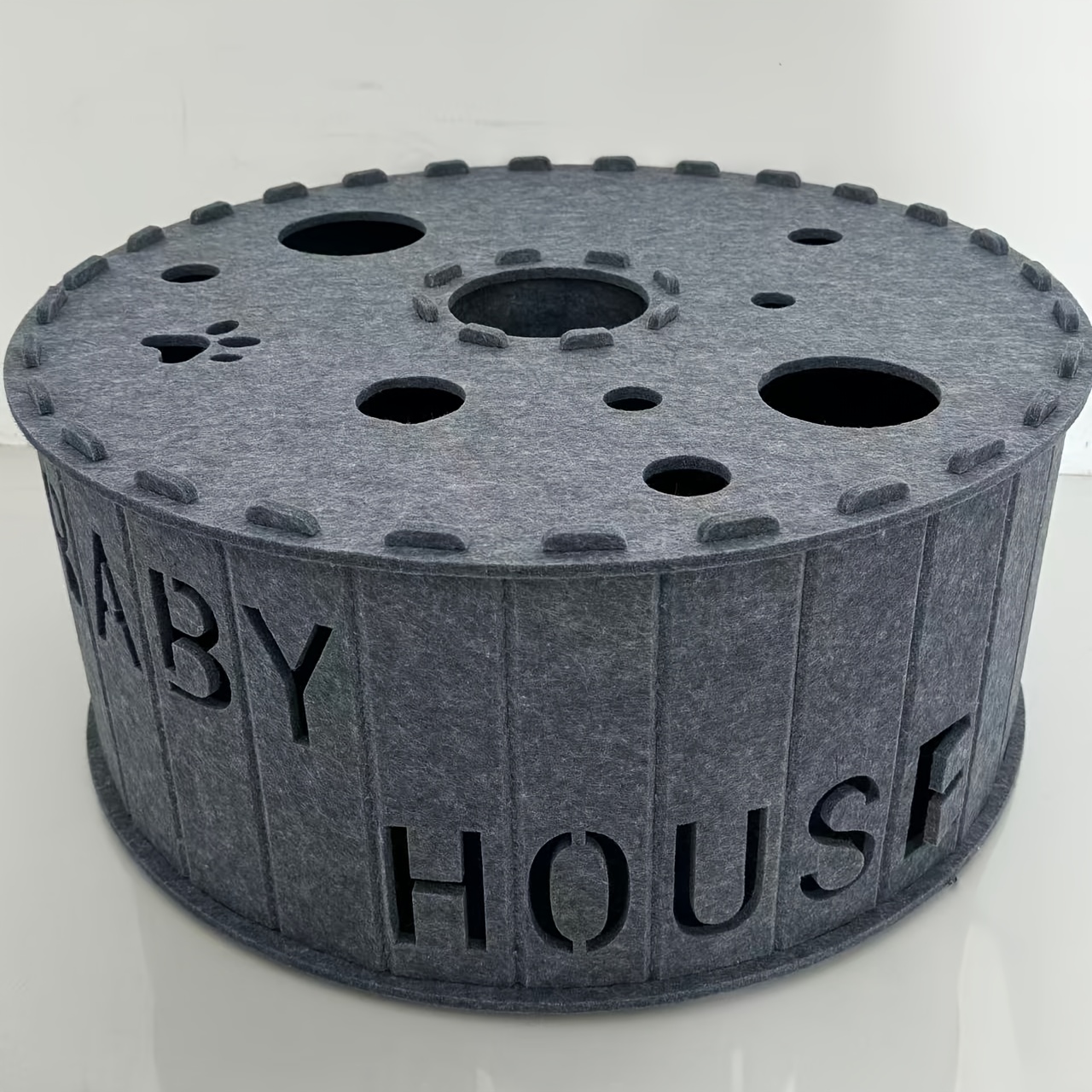 A Double-layered Cat Scratching Board Tunnel Made Of Felt, Semi-enclosed, Breathable, Detachable, Odorless, Durable, And Non-shedding