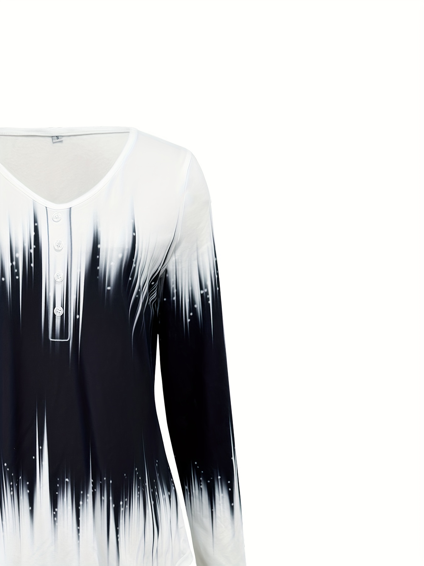 Damen Langarmshirt Mit Blumenmuster - Baumwolle Bluse Für Herbst & Alltag