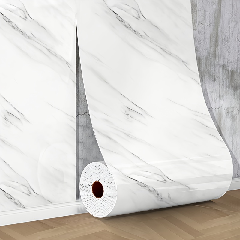 TEMU 3d Marble Effect Wallpaper Panels, Self-adhesive Foam Wall Tiles, Thickened Design, Home Decoration Wall Stickers, Peel And Stick, Easy To Clean