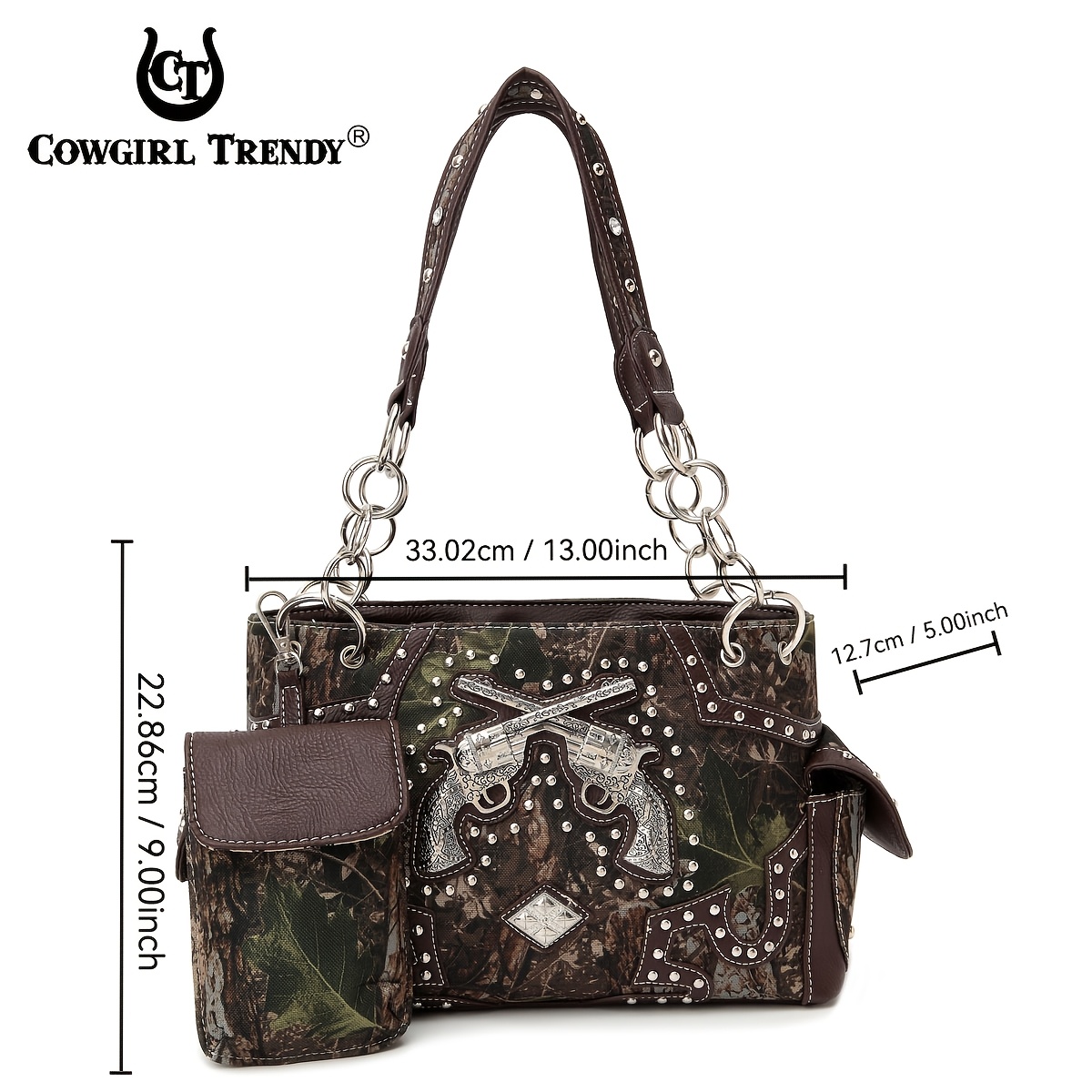 Crossbody Bag Camo Purses And Wallets Western Style Camouflage