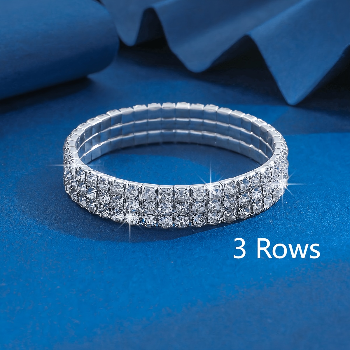 TEMU 1 pièce Bracelet extensible simple pour femme de style européen et américain, bracelet de poignet , convient pour un usage et comme cadeau