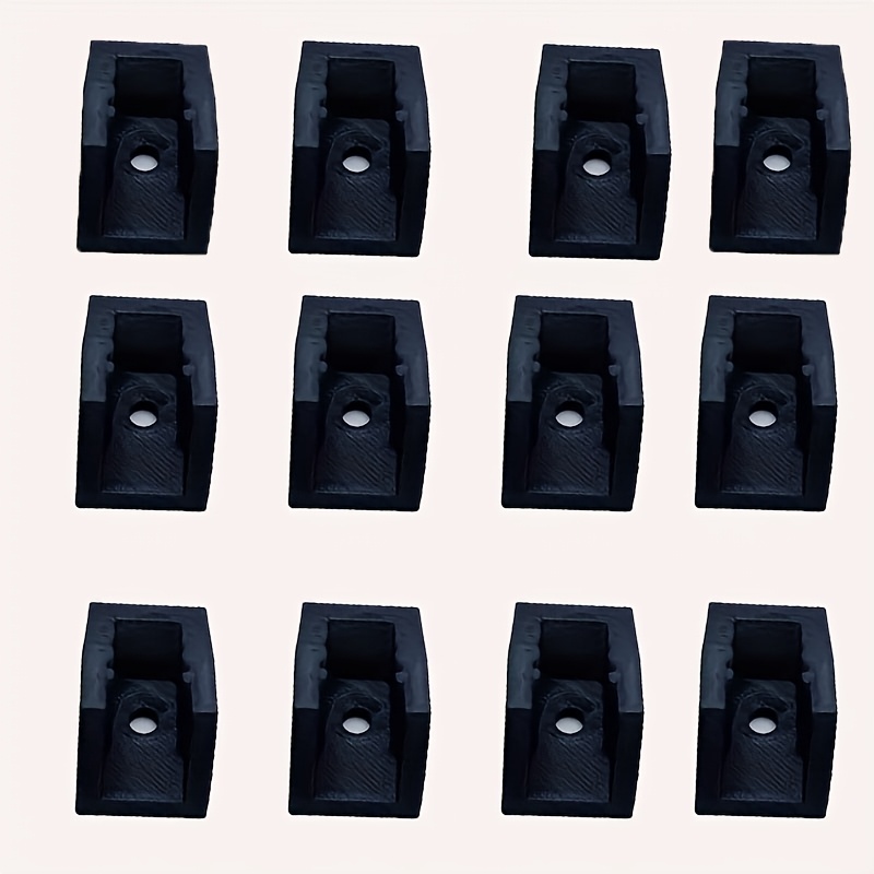 Image of 12pcs Set Of Pneumatic Tool Wall Hangers - Easy And Practical Design, Perfect For Storing Pneumatic Tools, Suitable For 1/4 Inch Air Joints, Multifunctional Hooks (random Color)