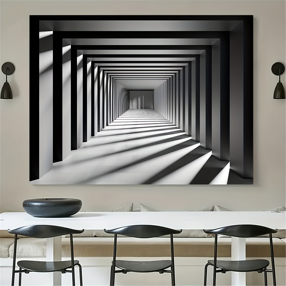 Abstraktes Leinwandbild Blaugrün – Moderner Wanddeko Mit Rahmen, 50x100 Cm, Für Wohnzimmer & Schlafzimmer