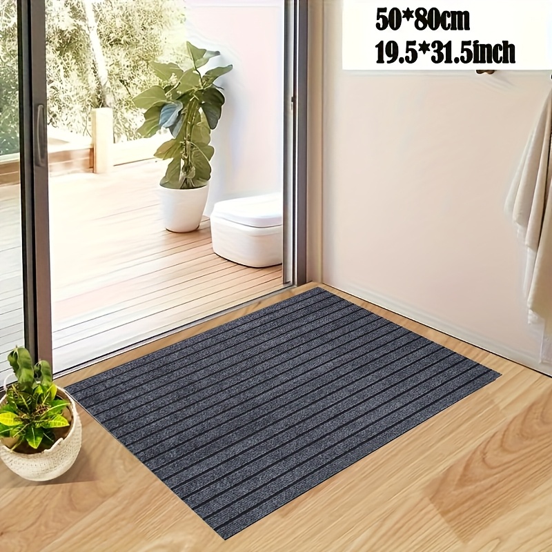 TEMU Entryway Mat, Dog Door Mat Indoor Door Mat For Entrance, Non-slip Absorbent Low Profile Front Doormat, Rubber Backing Indoor Outdoor Entrance,
