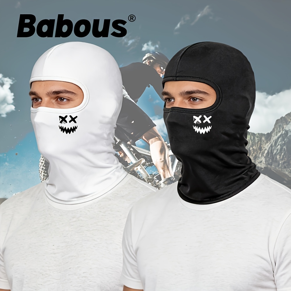 TEMU Unisex Breathable Face Mask, Men's Breathable Balaclava Hood, A Very Comfortable Multifunctional Headgear, Multifunctional Balaclava Mask,