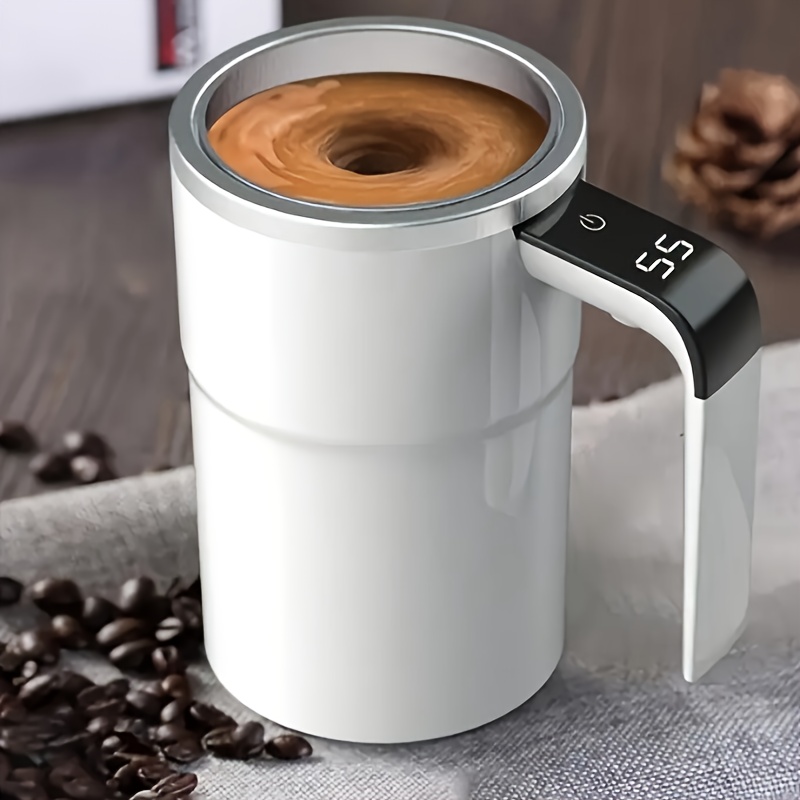 

Usb Rechargeable -stirring Mug - Portable, Rotating Cup Display For Use