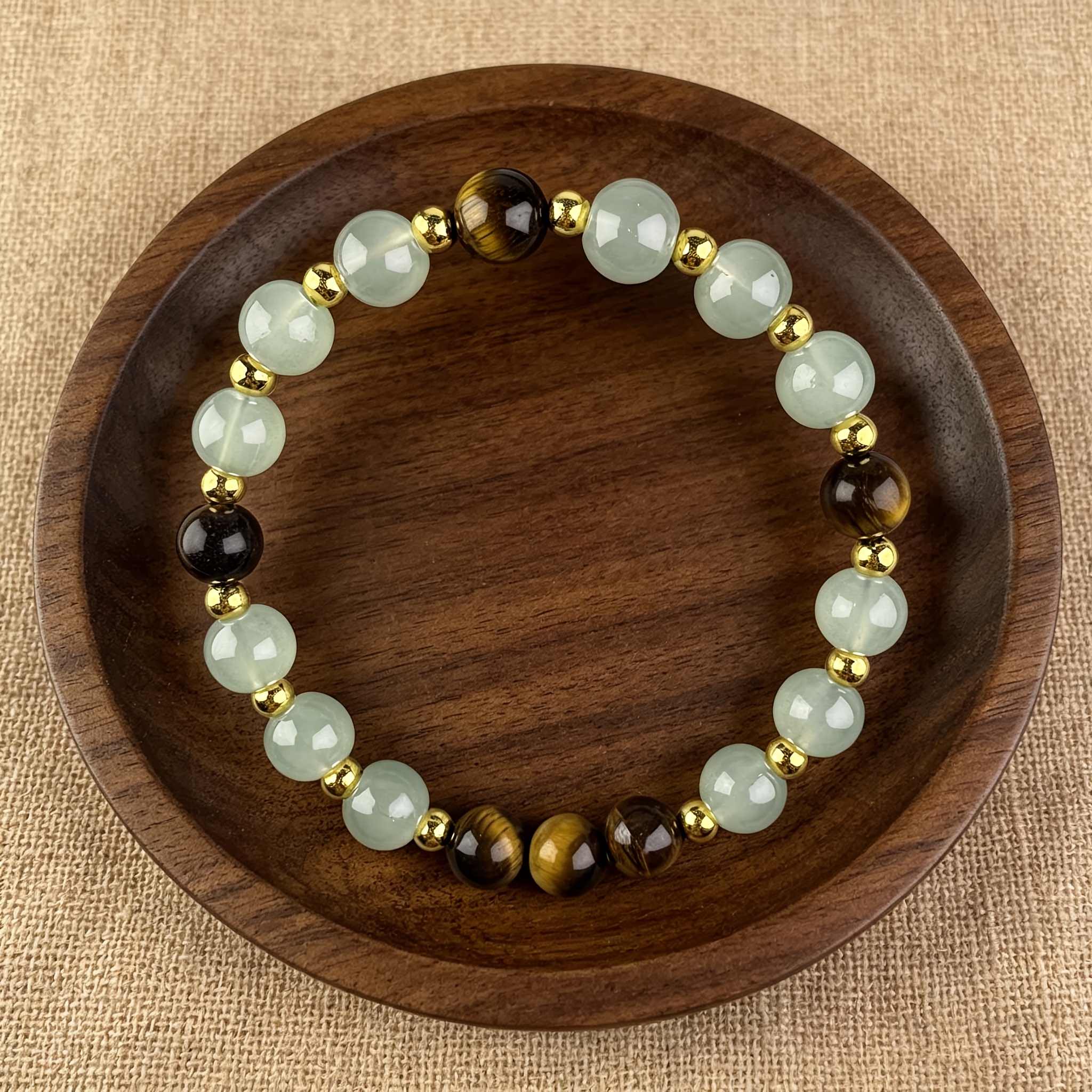 Women's Bohemian Wealth Bracelet, Handmade Beads
