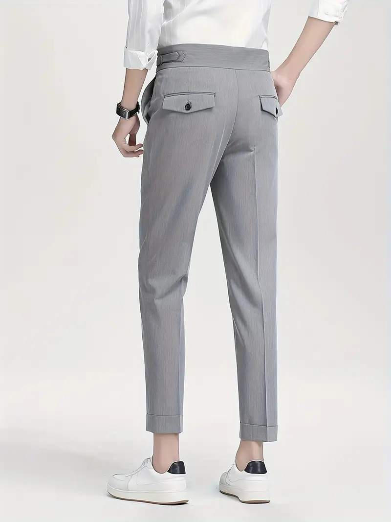 suit pants mens cropped pants black drape business - Temu Philippines suit pants mens cropped pants black drape business - Temu Philippines