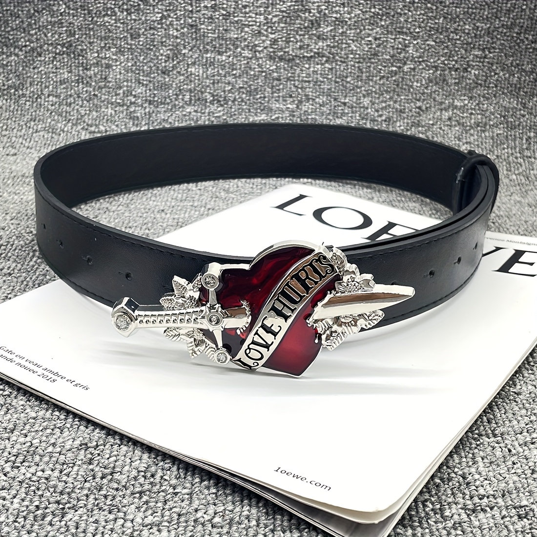 小物 theredthread S heart belt Theredthread S heart belt 小物 THE RED THREAD S heart belt