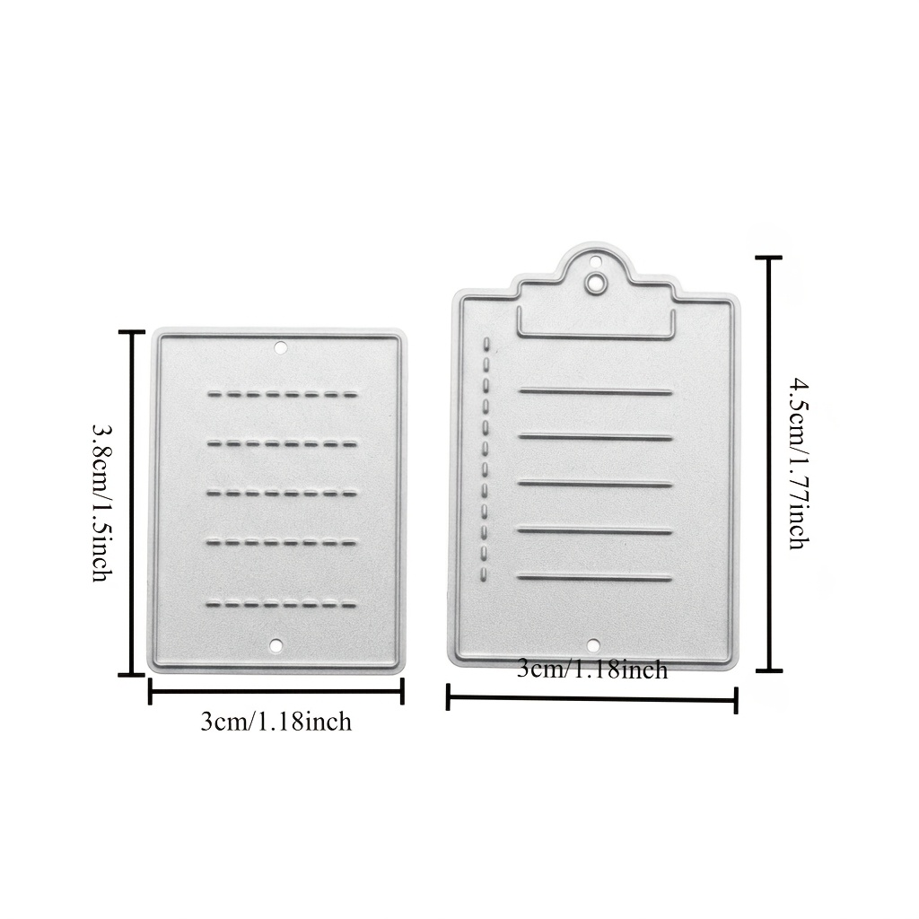 TEMU 1pc Mini Message Board Cutting Die Mold, Album Template, Vintage Elegant Design, Multifunctional Handmade Tool, Suitable For Art Enthusiasts To
