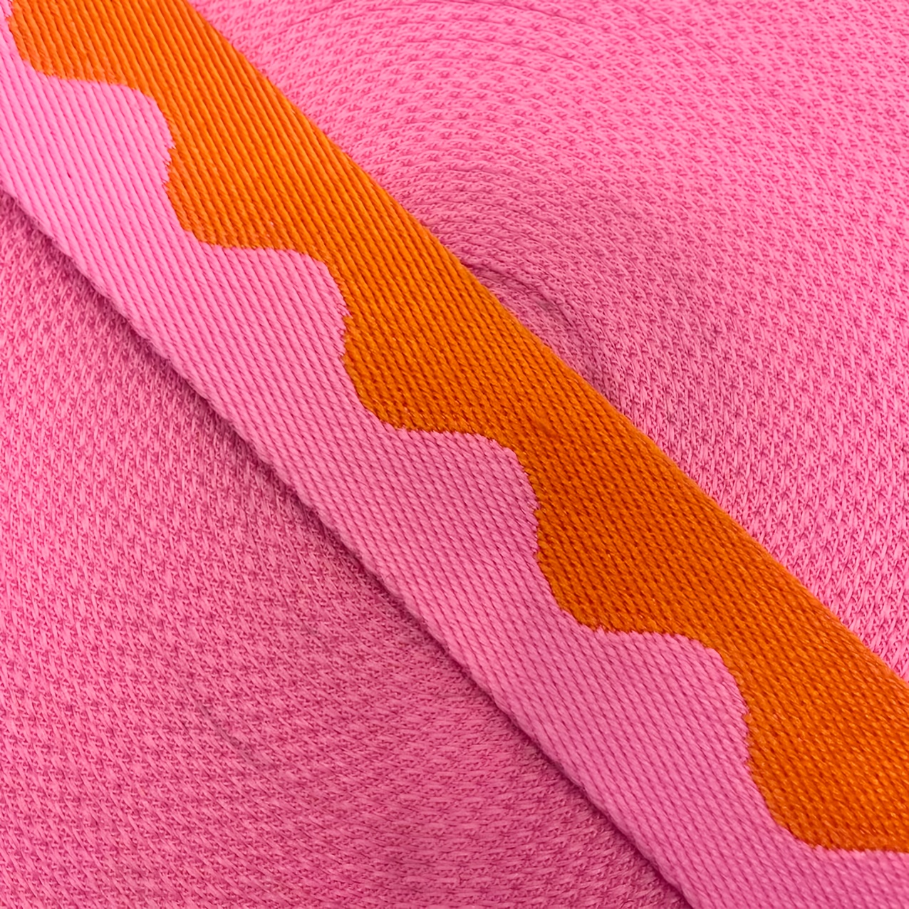 E-shop Verstärktes 3-Meter Zweifarbiges Großwellen-Band, 3,8 cm Breite Kontrastband, Gepäckgurt, Gitarren-Schultergurt, Bunter Jacquard-Band