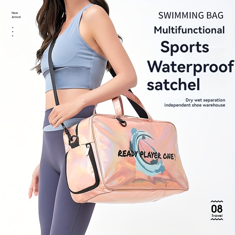 Large Capacity Travel Duffle Bag, Sports Fitness Gym Yoga Tote