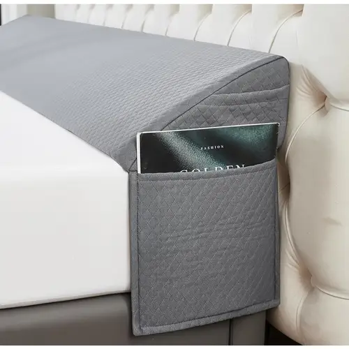 king size bed wedge pillow 76 x10 x6 soft polyester fill machine washable versatile filler headboard support white bedroom accessory textured fabric design durable fabric cover pillows for bed