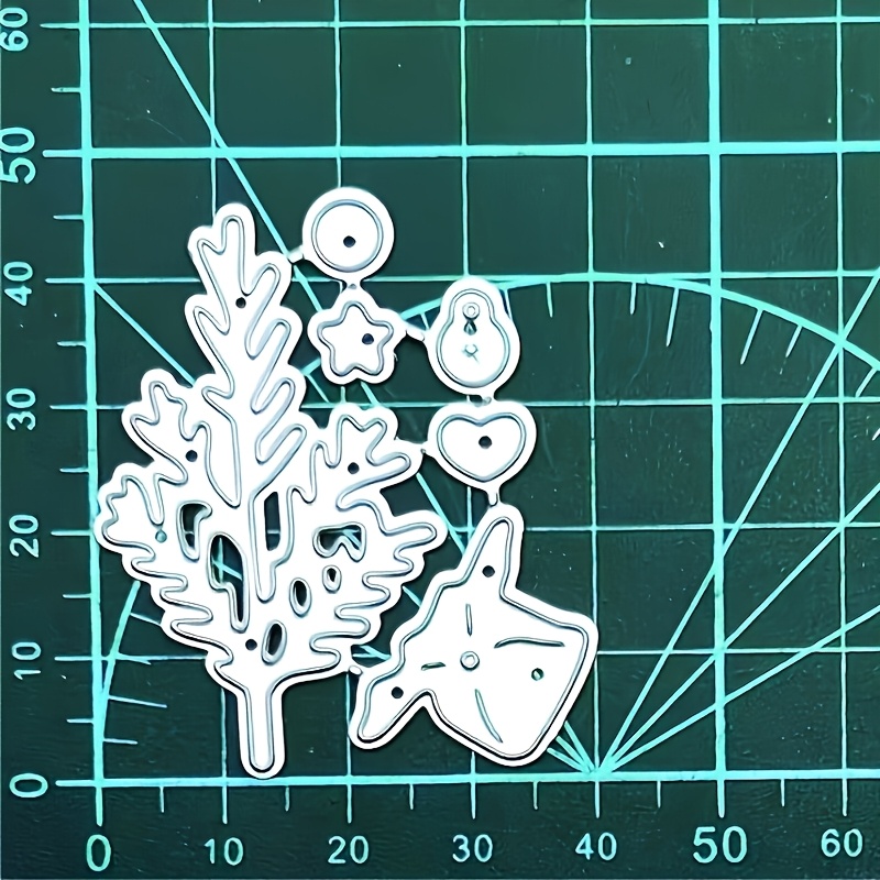 Image of Christmas Greeting Card Metal Cutting Dies For Paper Cutting For Making, Card Making And Paper , Paper Supplies Additions Materials