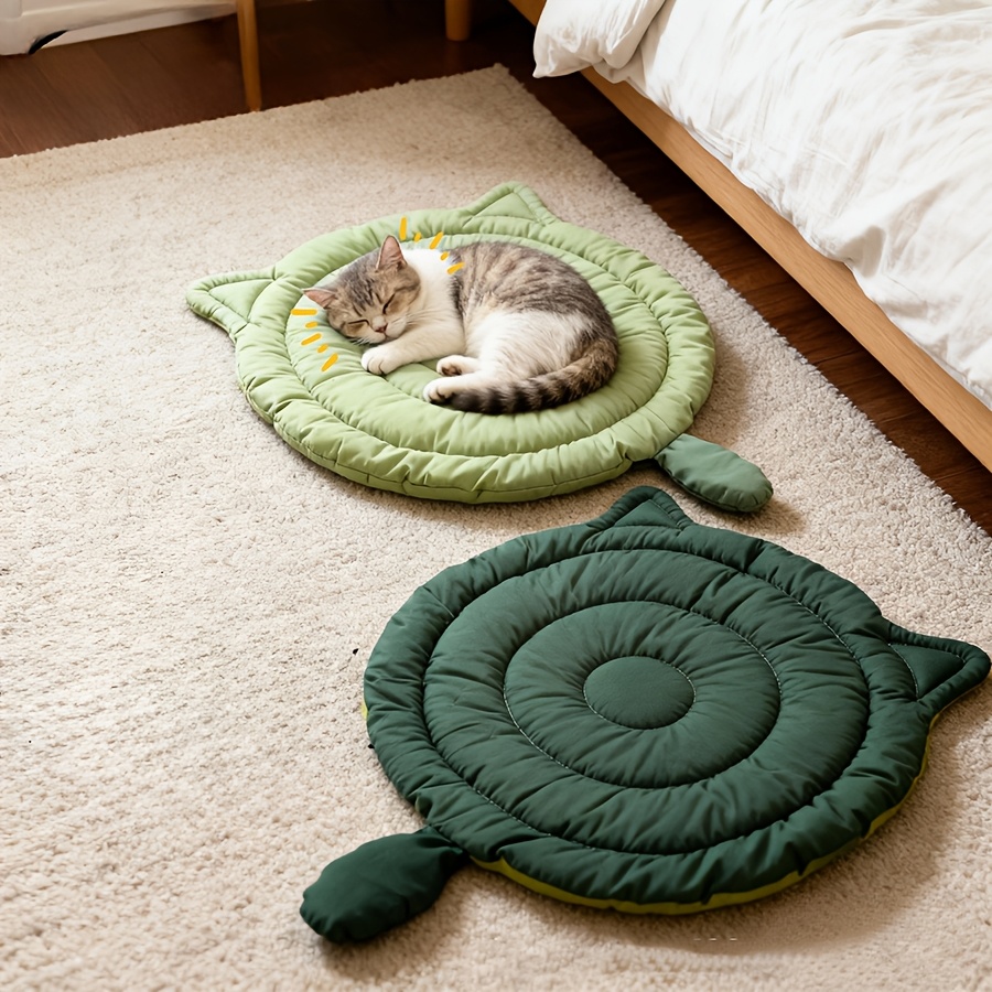 a universal cat sleeping pad cute dog mat for sleeping big faced   soft and breathable for   washable Product details 0