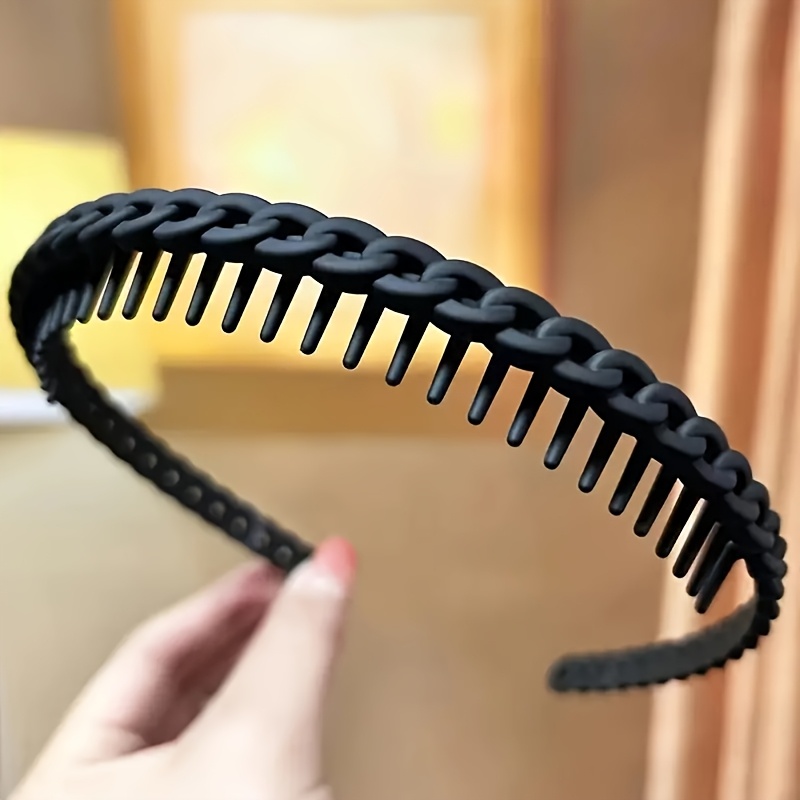 New High-End Non-Slip Headband for Washing Face, Designed for Women, Featuring a Textured Grip to Hold Back Loose Hair.