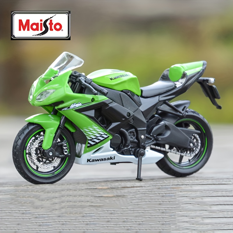 リアルモーターサイクル1:18 1:18 カワサキ zx 10r ダイキャスト モーターサイクル モデル