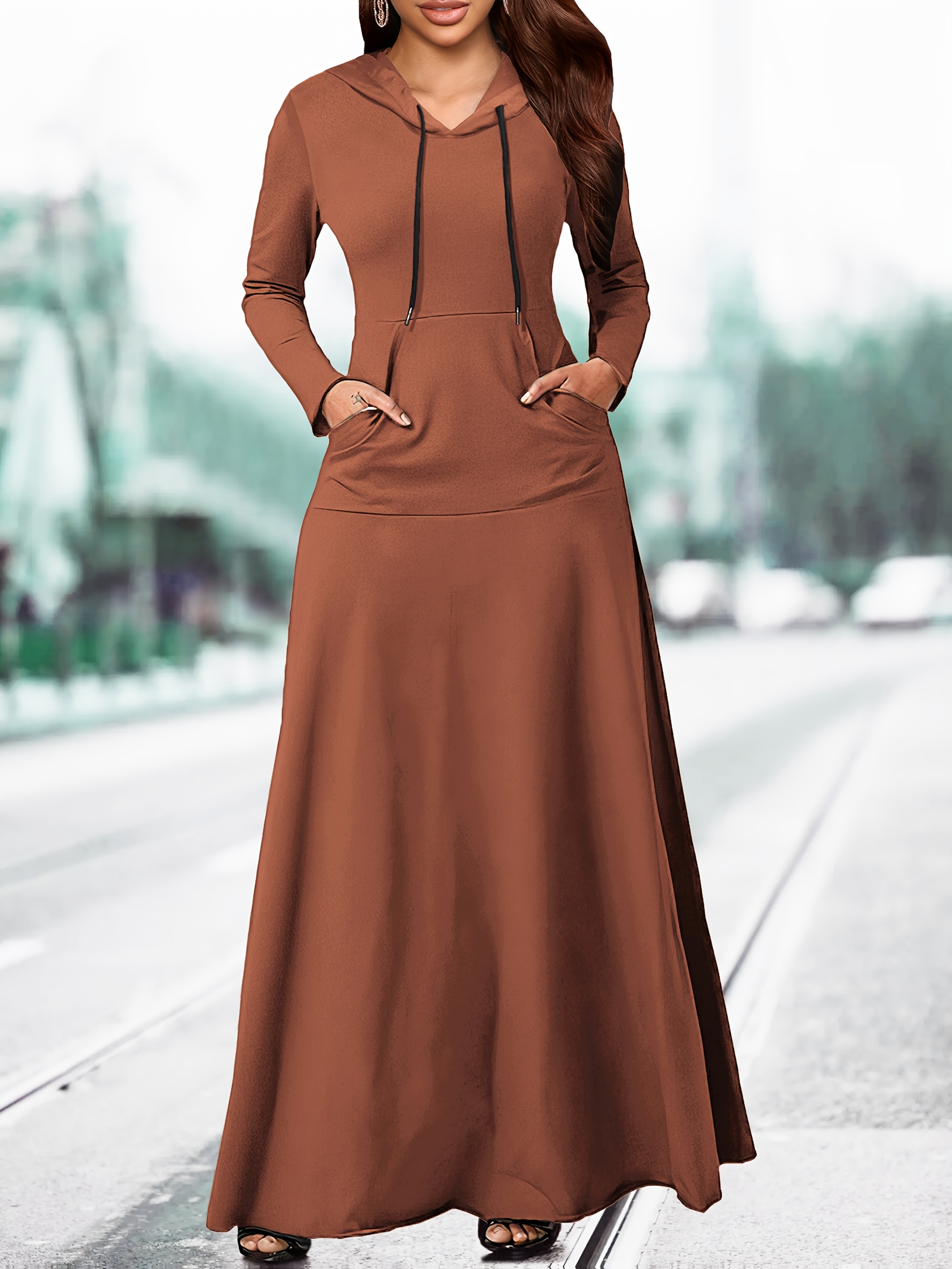hoodie dress sold on Temu United States