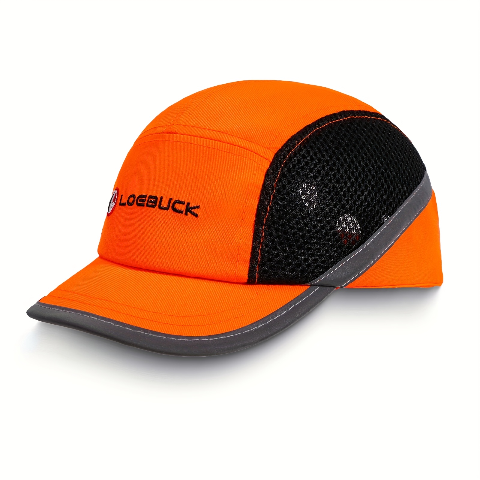 Baseball Style Safety Bump Cap - Lightweight Protective Hat With Reflective Stripes, CE EN812 Certified