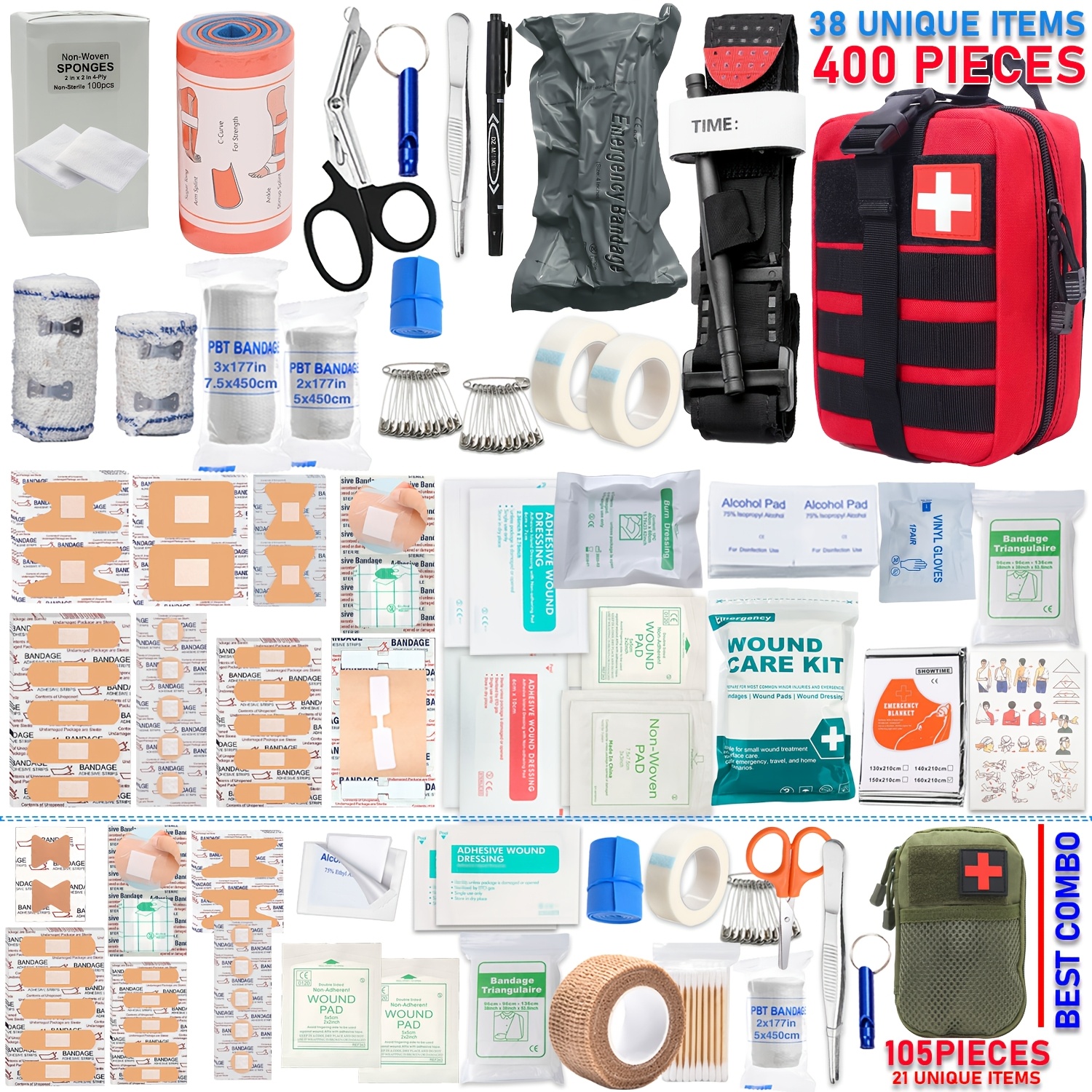 emergency kit travel sold on Temu United States