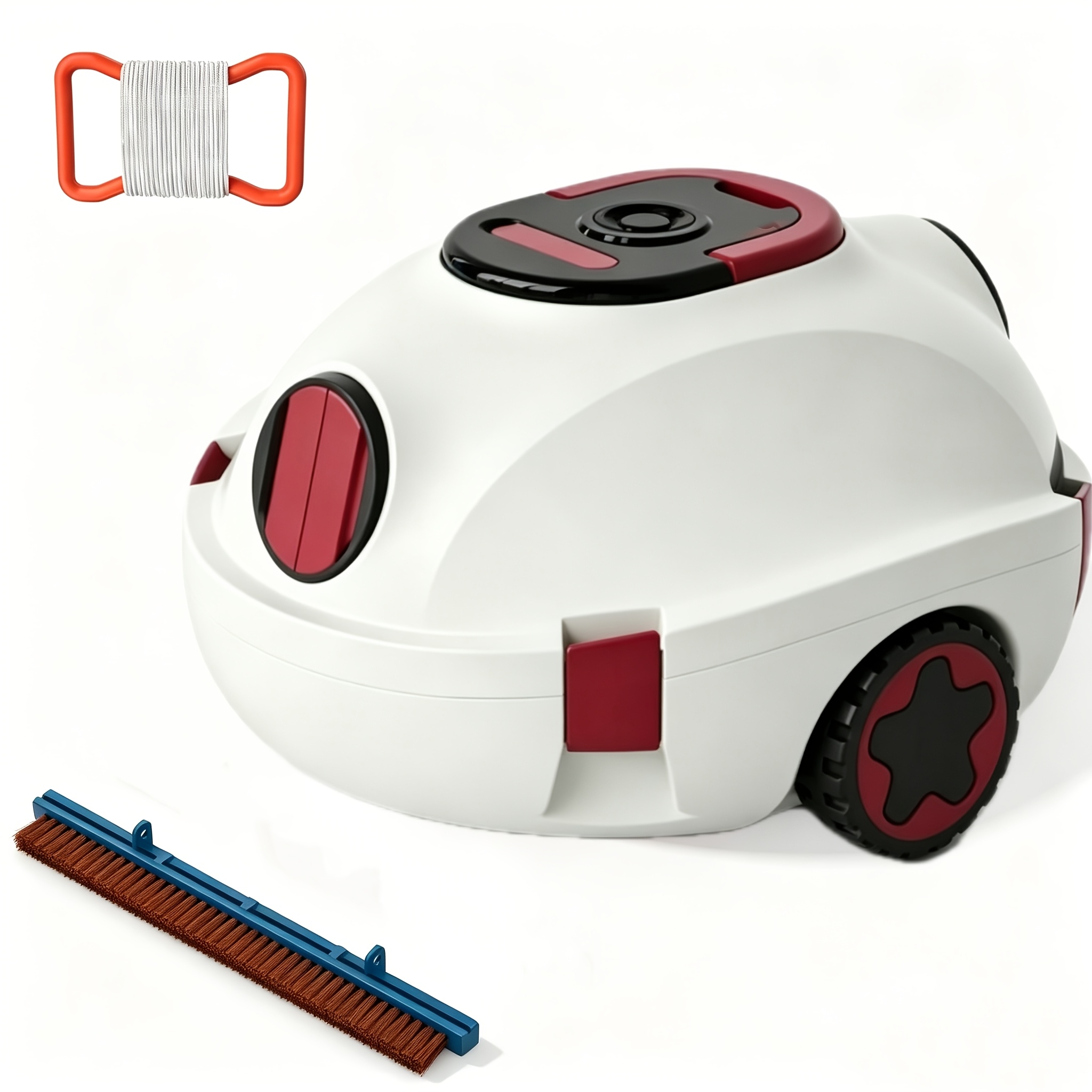 Image of Inse Y10 Cordless Pool Cleaner - Essential, 40w Motor, Dual Suction, 46000pa Suction, 2.2l Filter Basket, Fits Pools Over 2.5m, Ipx8, Self-parking, Safe For All Ages