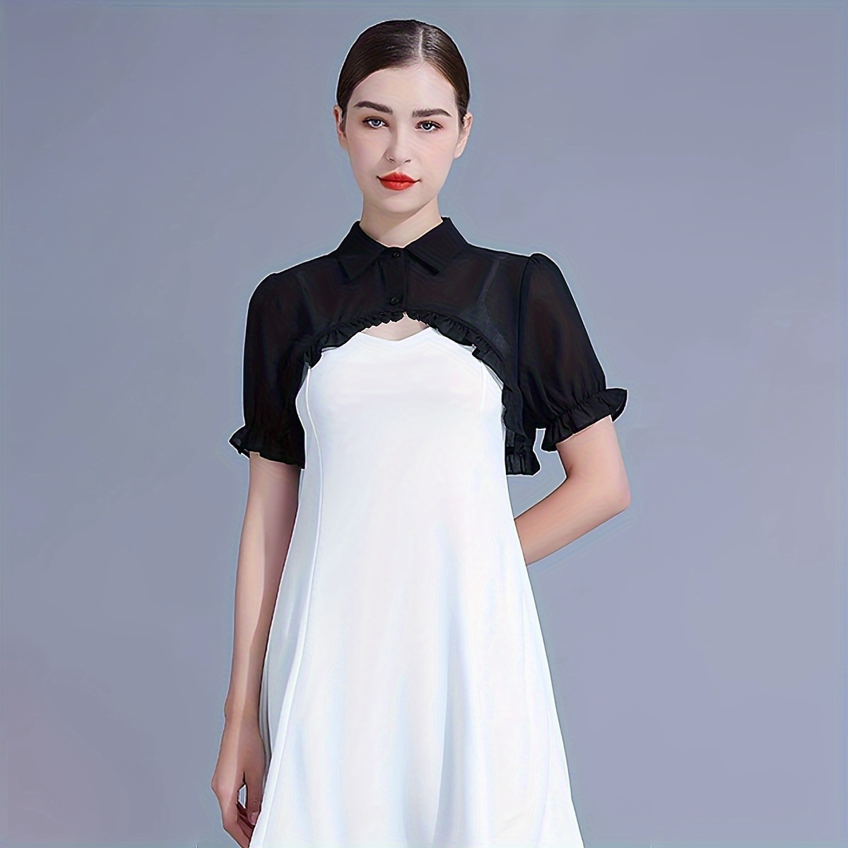 Longline tie-waist blouse | GATE