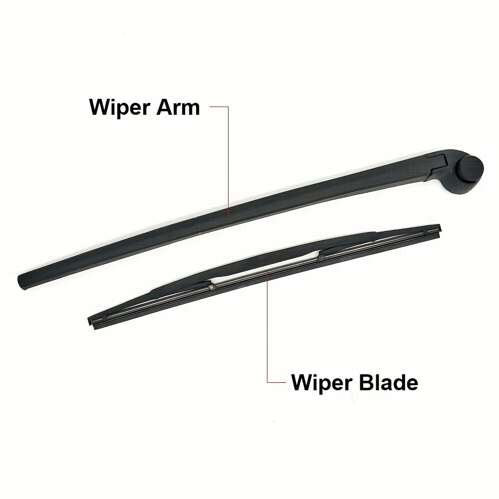 Image of For I (6y2) 1999/08-2008/03 Rear Window Wiper Assembly Rear Wiper Blade Rocker Arm Cover