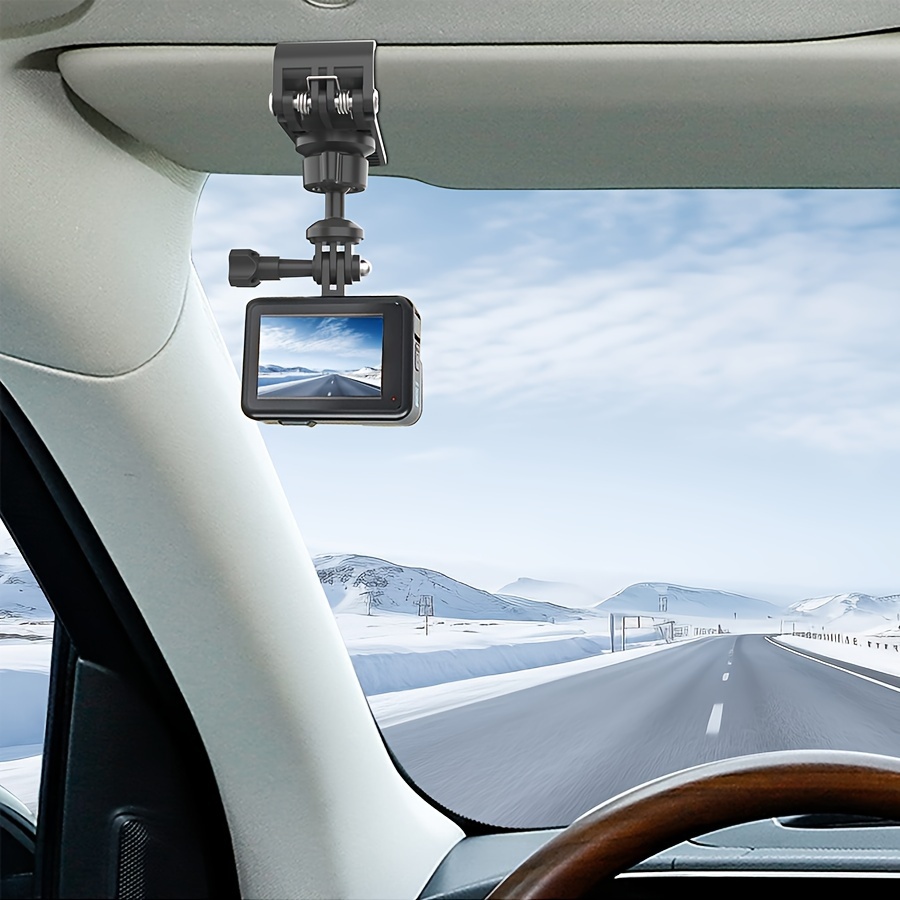 Quick Clip Mount with Universal Ball J Hook Compatible for Hero 12 11 10 9 8 7 6 5 Black, DJI Osmo Action 3, AKASO and More