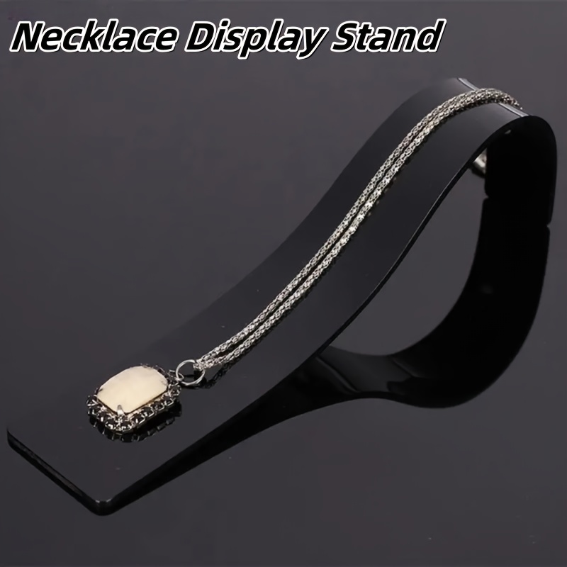 Acrylic Necklace Stand, Retail Jewelry Organizer, Vanity Decoration, Jewelry Display Stand