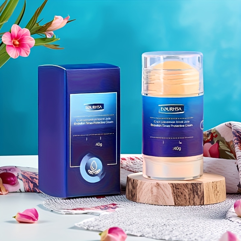 Crème pour les Mains et Pieds 40g - Hydratation Automne/Hiver, Soins des Talons et Paumes, Teint Beige Clair, Convient aux Hommes et Femmes, Idéal comme Cadeau pour Personnes Âgées