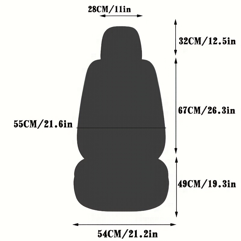 Front Row Single Seat, Luxury Elegant Full-Cover Artificial Fur Long-Pile Winter Car Seat Cover – Soft, Comfortable & Warm, Suitable for Most Cars, Interior Decoration Accessory, Fluffy Car Seat Covers, Car Cushion Seat, Car Covers Seat Full Set, Car