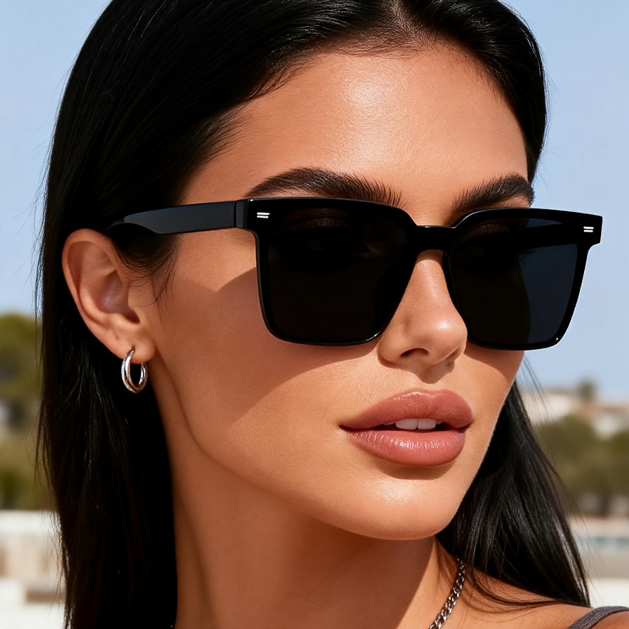 1 pair of womens mens vintage style fashion glasses with 400 protection a fashionable gift for friends and a daily life accessory stylish and versatile durable and     vacations camping outdoor travel and fashion