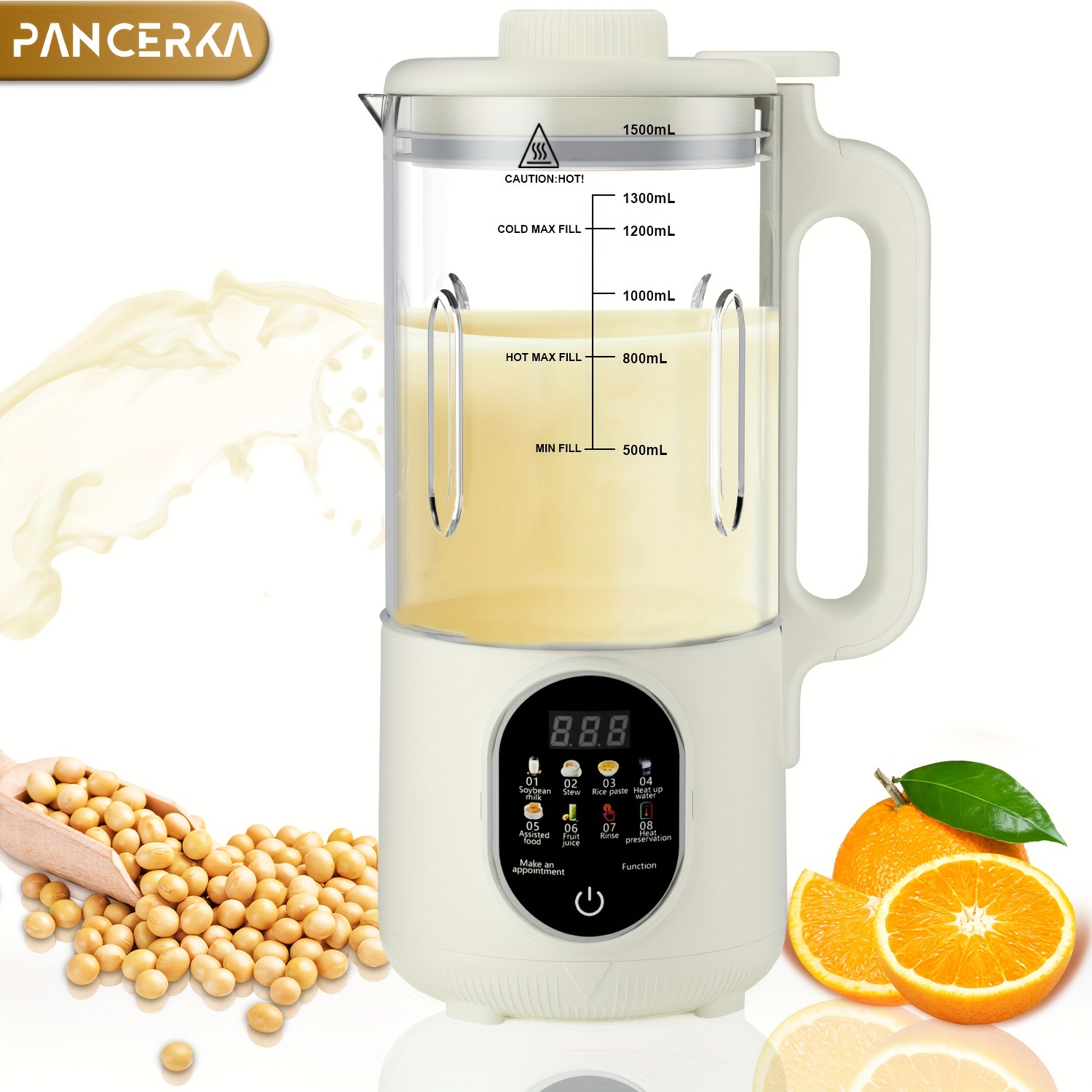   1500ml   800w high speed blender with multi function   operation suitable for almond soy   220 240v european standard plug easy   without battery   rpm motor