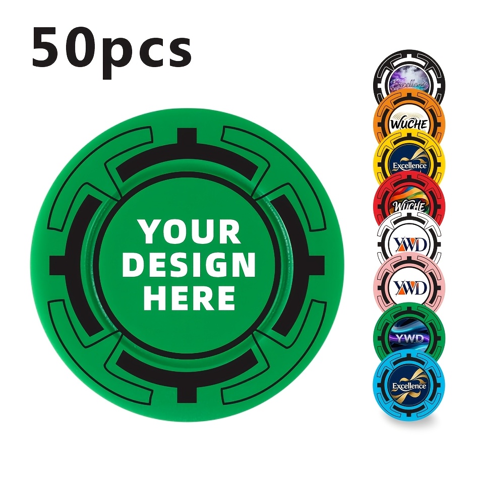 TEMU 50pcs Of Thickened Reward With Customizable Logos And Patterns
