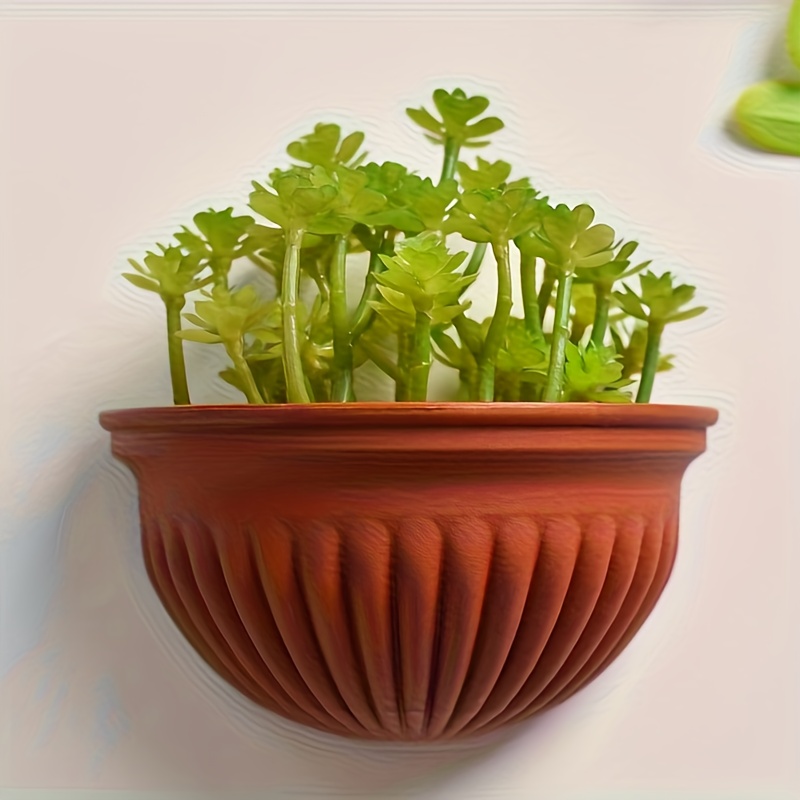 6 Stück Blumentopf-Clips Aus Edelstahl – Haken Für Wandmontierte Hängende Pflanzgefäße, Innen/Außen, Für Töpfe Mit Lippe Bis 6 Cm