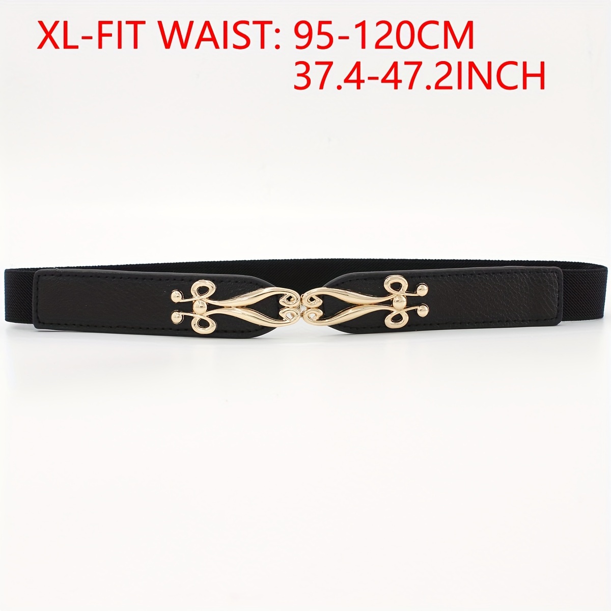 BlackButterfly Vintage Large Élastique Extensible Antique Boucle Ce Noir S Amz B082bfhcdm