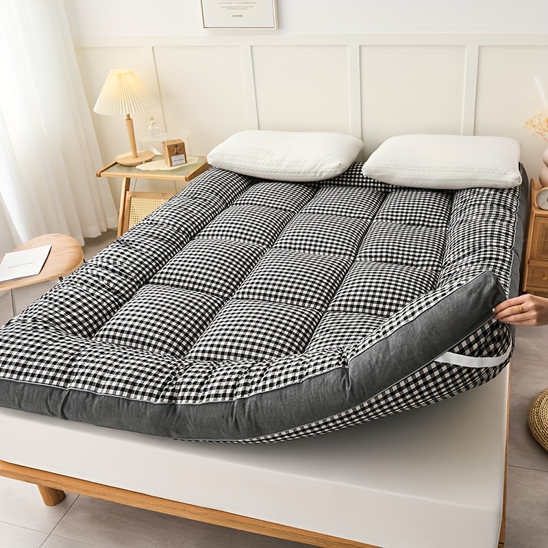 

1pc Surmatelas et de japonais, pliable, de sol , , rembourrage en de non imperméable - Nettoyage des taches, cadeau de