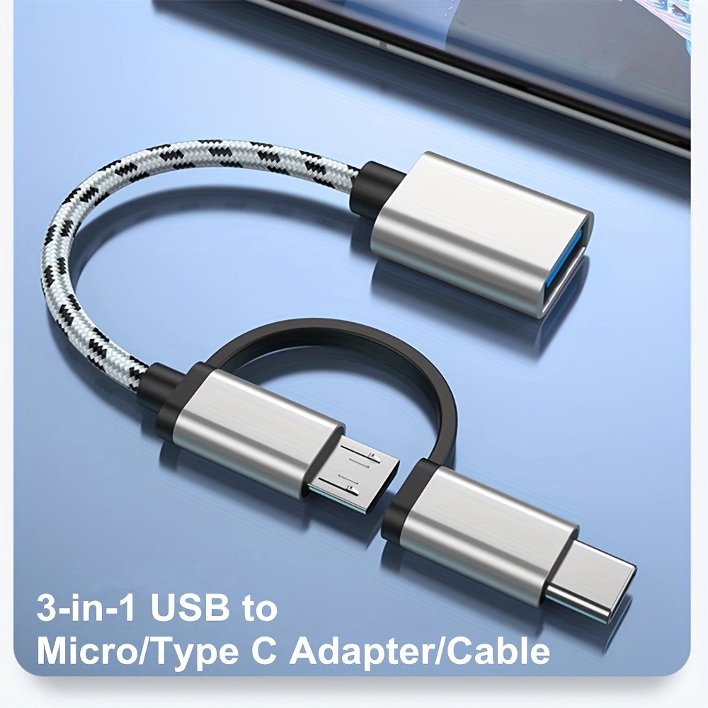 3-In-1 USB OTG Cable