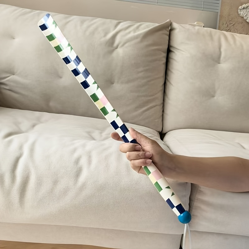 TEMU Shoe Horn Long Handle Home Shoe Puller For Elderly Pregnant Women Non-bending Special Shoe Putting Tool Extended Handle Shoe Holder