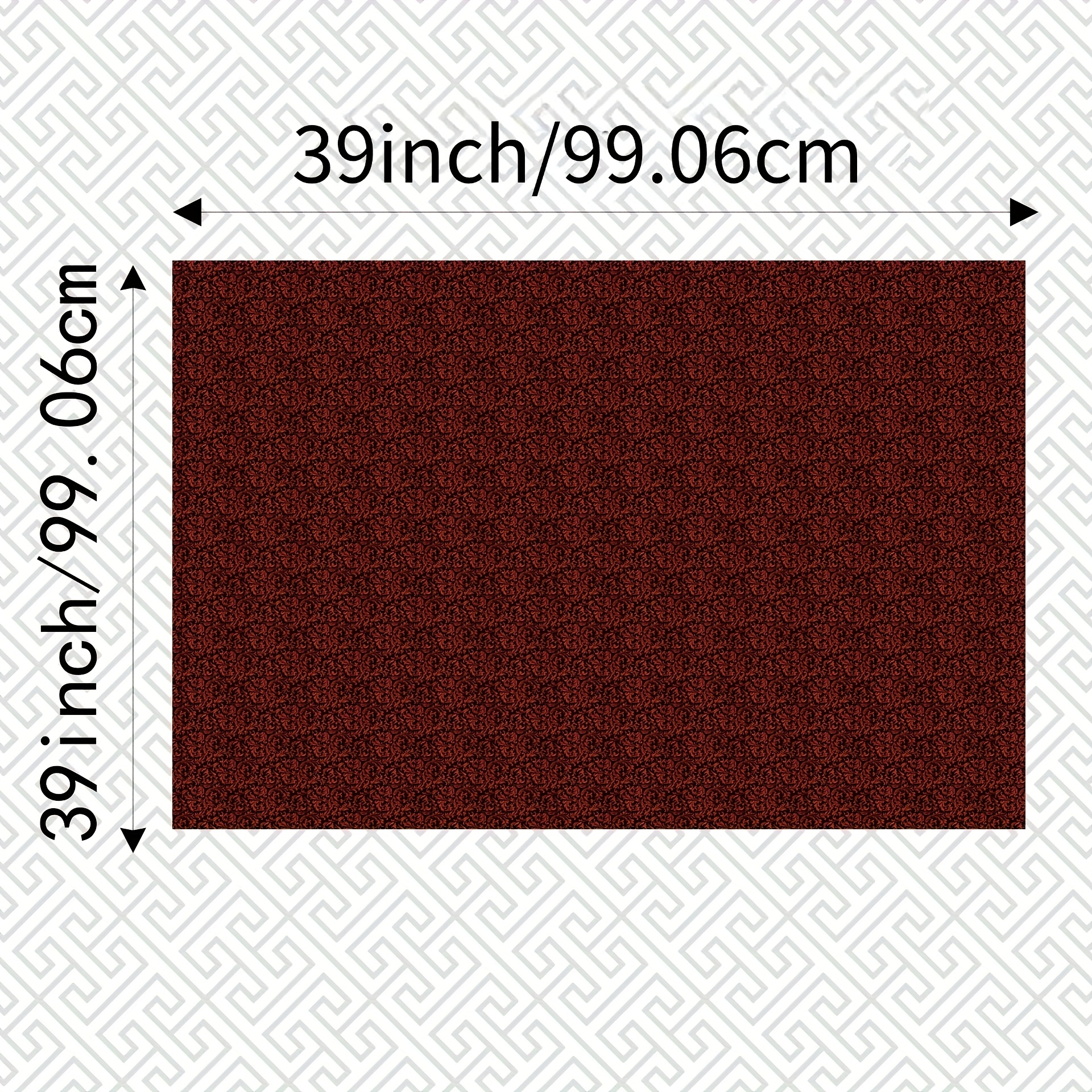 Image of Red Chinese Style Tang Suit Cheongsam Doll Clothes Hanfu Children's Clothing Pillow Decoration Handmade Jacquard Brocade Handmade Diy Fabric 39inch*29.5inch 99.06cm*75cm 1pc