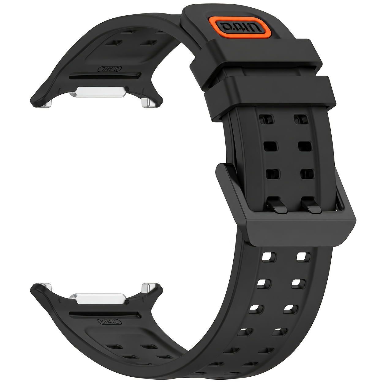TEMU 2026 Silicone Strap For For Galaxy Watch Ultra 2/ultra 1 Official Strap, Fashionable And Versatile, Suitable For Men And Women, Ideal For Wear