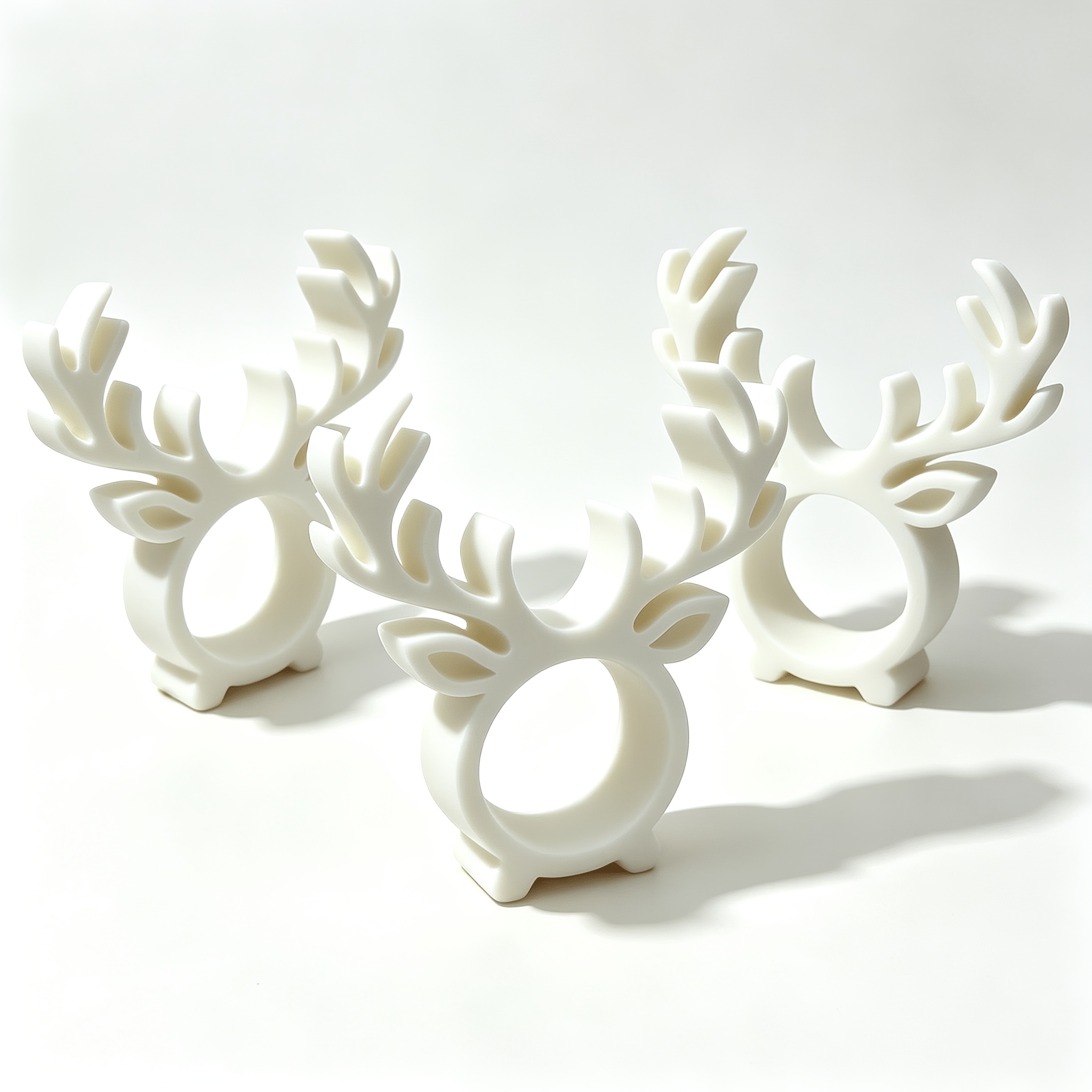TEMU Easy And Cute Christmas Reindeer. Chocolates Inside For A Cute Gift! Serves As A Napkin Ring. Ornament For Christmas