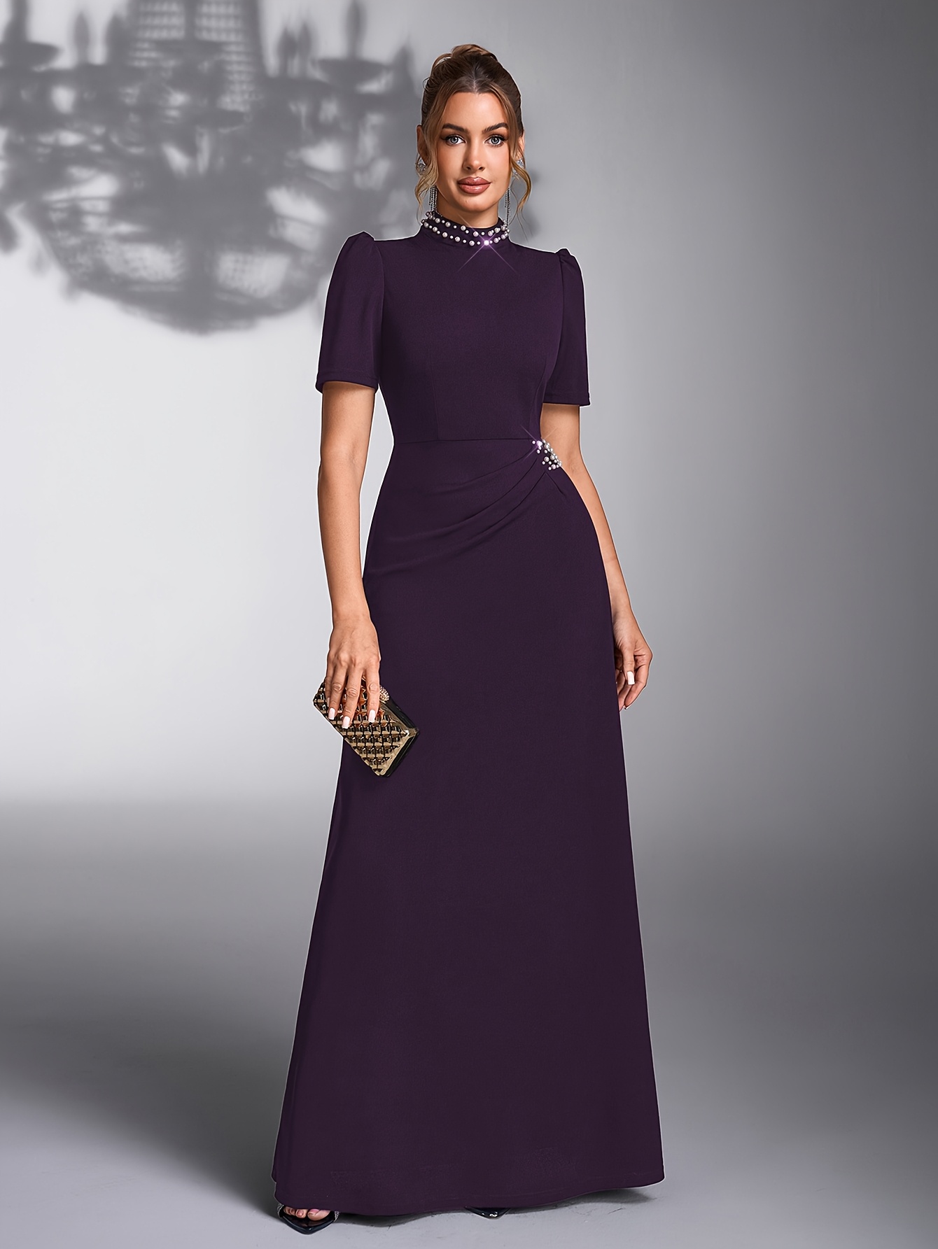 purple bridesmaid dresses canada Dark Purple Convertible Bridesmaid Dresses Tulle Mauve Mismatched Bridesmaid  Dresses  SheerGirl