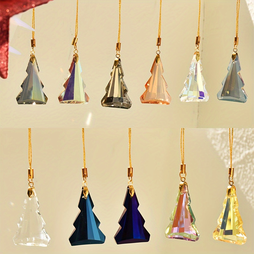 TEMU 12pcs Christmas Tree Chandelier Pendant Diy Christmas Gift