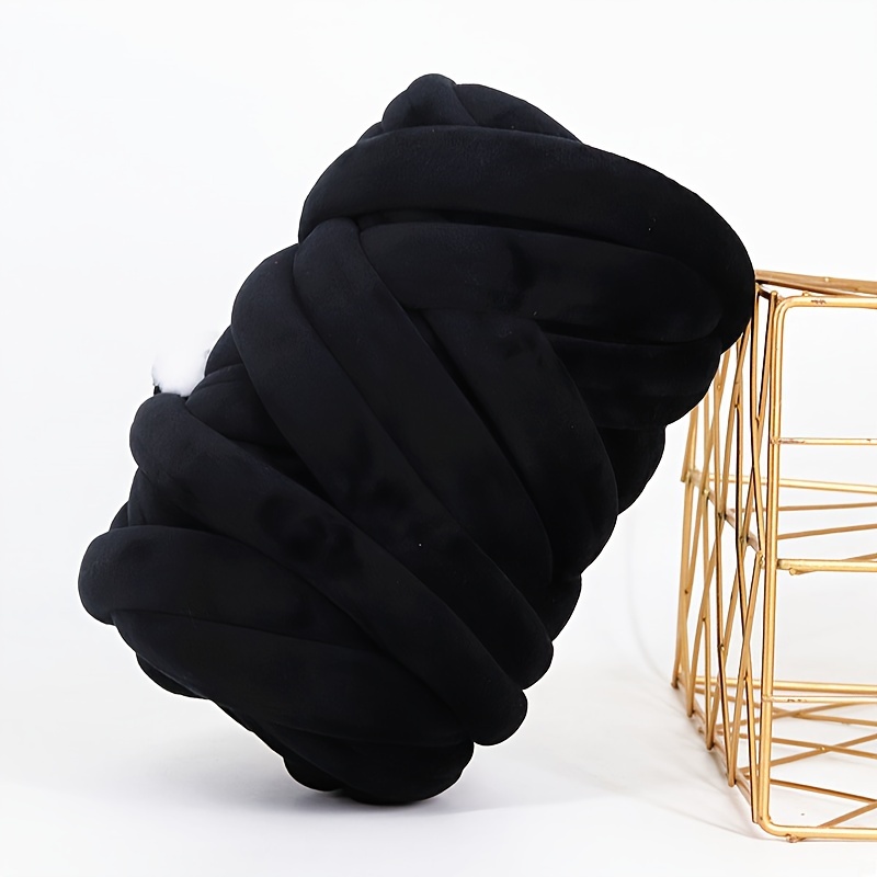 TEMU 500g Icelandic Super Thick Knitted Hand-woven Plush Core, Suitable For Woven Bags, Blankets, Dog Beds, Cat Beds