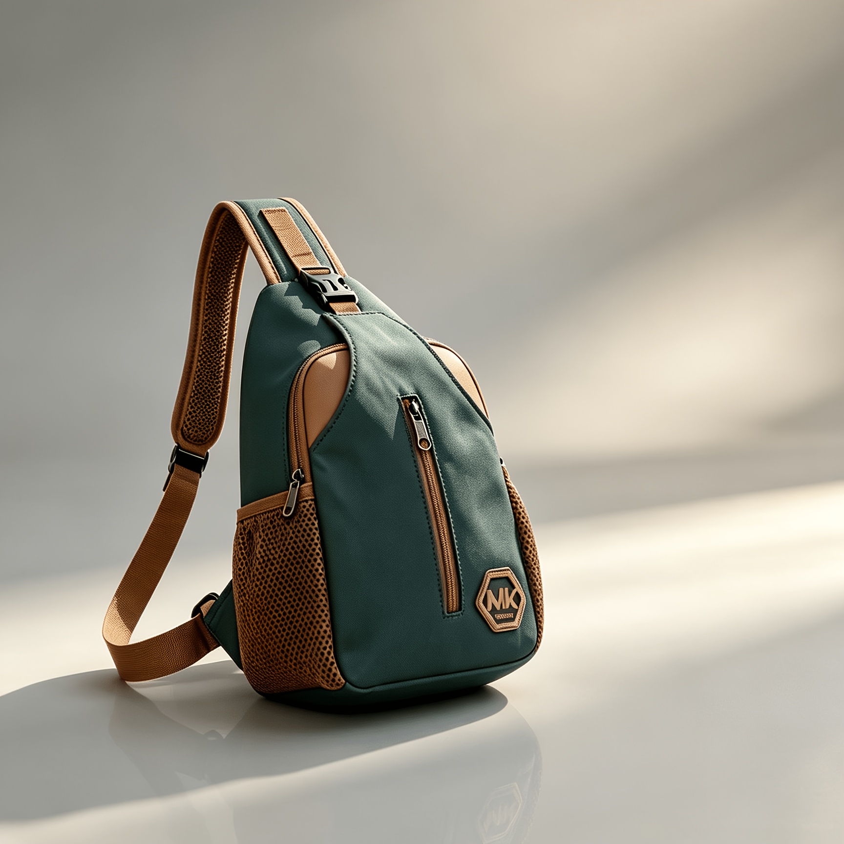 Image of Unisex Canvas Chest Bag, Wear-resistant Casual Crossbody Waist Bag, Outdoor Commuting Sports Chest Bag, Simple Trendy Single-shoulder Portable Small Bag, Portable, In