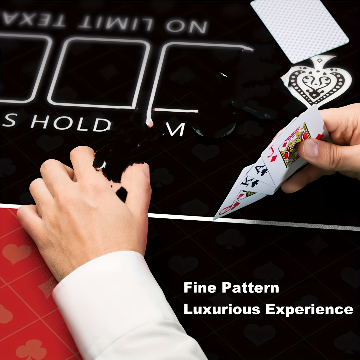 Blackjack Table Mat for Game Nights
